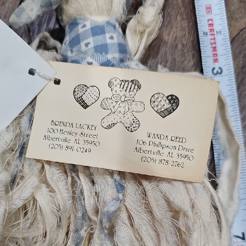 Handmade Rag Doll - Picture 4 of 4